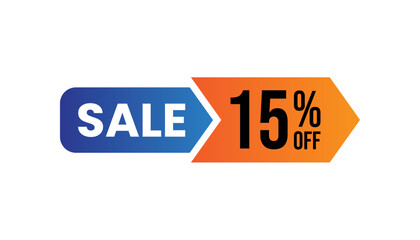 Colorful sale tags display a variety of discount. Perfect for marketing promotions, retail sales events, and attracting customer attention to discounts.