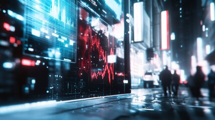 High Contrast Market Technology Analysis Digital Interface