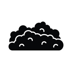 bush icon vector design template simple and clean