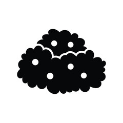 bush icon vector design template simple and clean