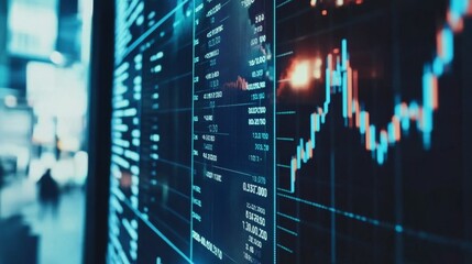 Modern Market Analysis with Technology and Light Elements