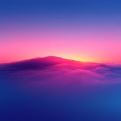 Fototapeta premium Abstract pink and blue blurred gradient background for creative designs