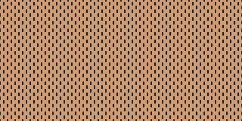 Peg board perforated texture background material with oval holes seamless pattern board vector illustration. Wall structure for working bench tools.