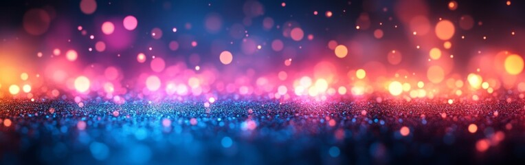 Blue and Pink Gradient Abstract Blur for Minimalist Background Design