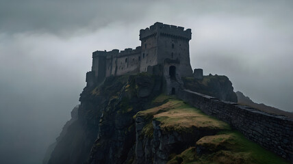 Obraz premium eilean donan castle country, ai generated