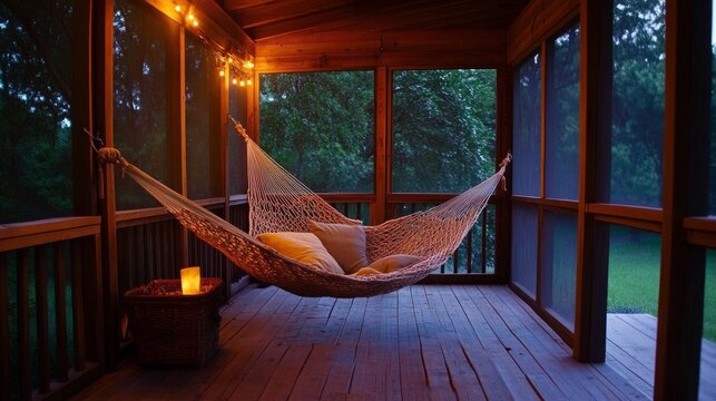 Hammock screened porch sale