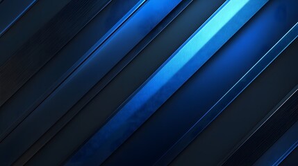 Obraz premium abstract blue and black are light pattern with the gradient is the with floor wall metal texture soft tech diagonal background black dark clean modern.