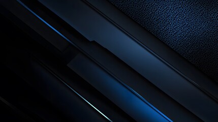 Obraz premium abstract blue and black are light pattern with the gradient is the with floor wall metal texture soft tech diagonal background black dark clean modern.