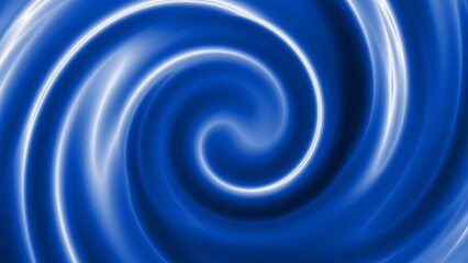 Abstract Blue Swirl Pattern