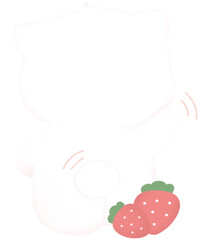 Cat (meow) and berry bliss