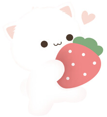 Cat (meow) and berry bliss