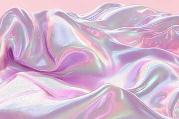 Obraz premium Abstract Holographic Background: Iridescent Texture