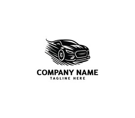 Vector car speed logo design. Speed racing car logo. Automotive logo. Fast car logo. Sports car logo