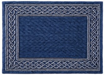 Vibrant Area Rug in a Bold Color Enhancing Modern Interior Design with Elegant Patterns and Textures