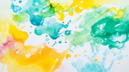 Bold High Contrast Watercolor Abstract Background