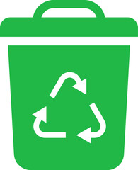 Obraz premium Recycle icon. Trash symbol. Recycling sign, symbol Isolated Vector illustration.