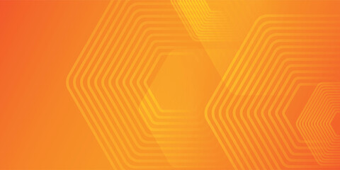 Abstract orange background with diagonal lines. Dynamic shapes composition eps 10