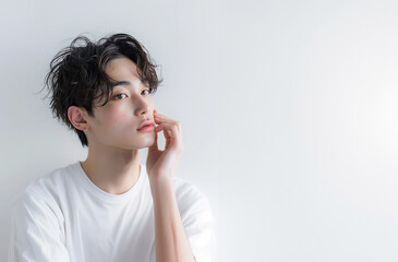 アジア人男性 メンズビューティー