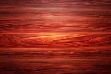 Fototapeta premium Seamless rich mahogany wood texture with deep red tones panoramic