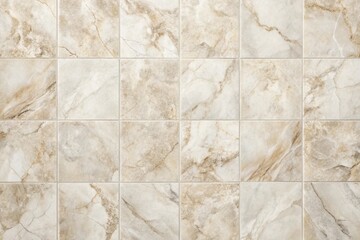 Fototapeta premium Seamless textured porcelain tile surface with marble like pattern Bird Eye View