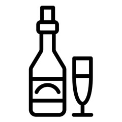 Champagne Icon