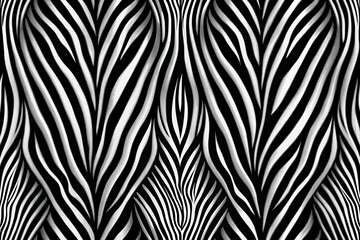 Seamless zebra pattern background