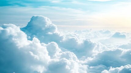 Soft Focus Cloudy Skies with Diffused Lighting