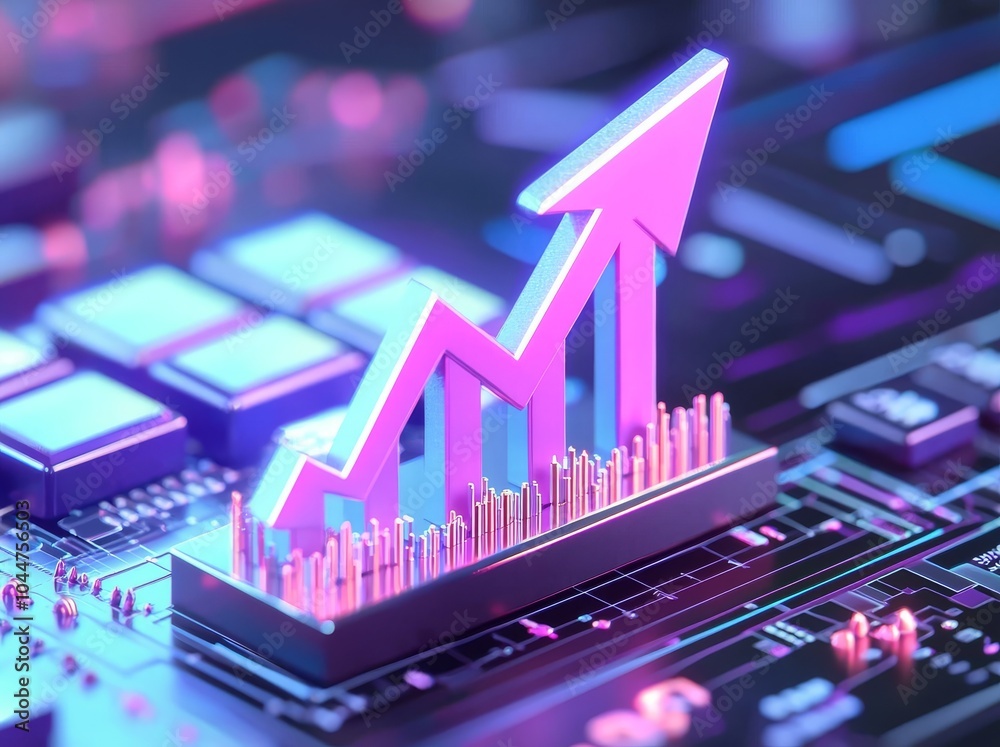 Poster business data graph chart. concept of chart analytics.