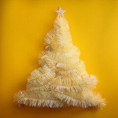 AI art, Christmas tree background