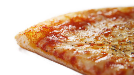 Cheese Pizza isolated on a transparent or white background