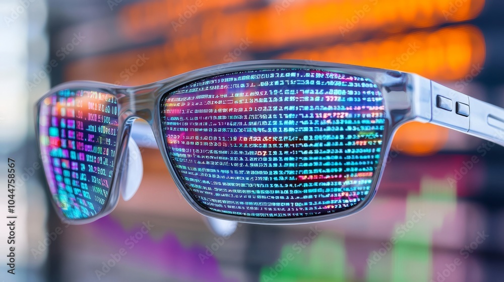Poster the woman in glasses reads html scripts, programs, and conducts cyber security research, along with 
