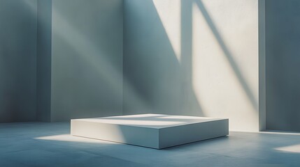Obraz premium Futuristic podium for product display
