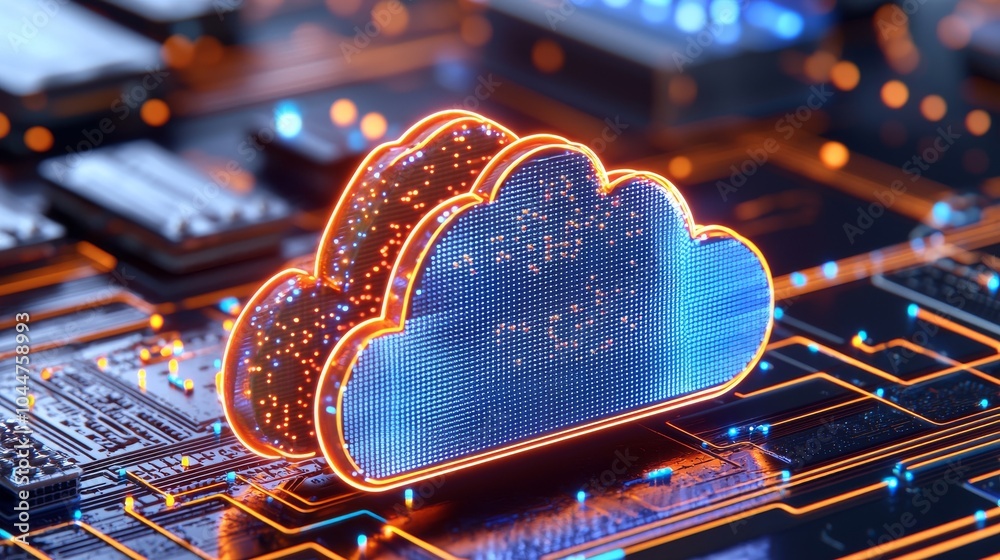 Aufkleber A cloud storage service, a circuit background data processing technology and a cloud computing service