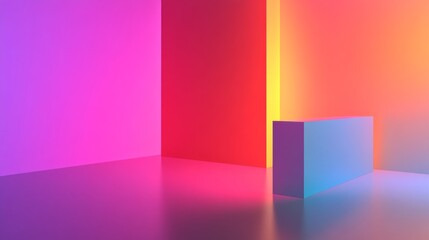 Minimalist Gradient Background with Smooth Lighting