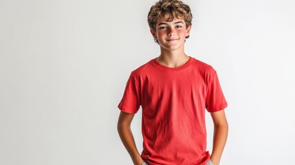 The Boy in Red Shirt