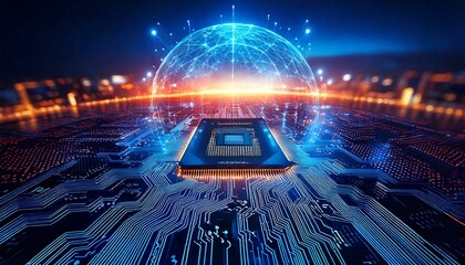 CPUを中心とした電子回路