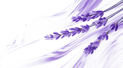 PNG, Digital lavender oil paint brush stroke on a transparent background