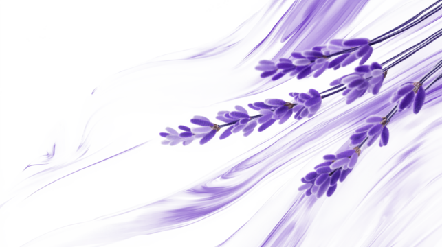 PNG, Digital lavender oil paint brush stroke on a transparent background