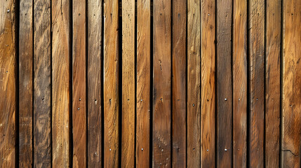 Obraz premium Detail of a wooden wall with a linear relief and texture