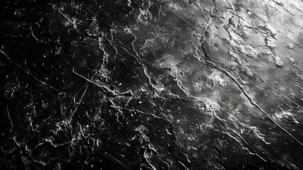 Obraz premium Dust and scratches on black surface. Abstract background. Texture layer for photo editor. Old grunge filter effect