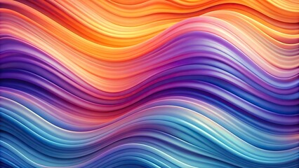 vibrant wavy background with purple, orange and blue tones