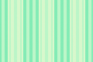 Random vertical stripe textile, collage seamless fabric pattern. Cross vector texture lines background in light and green colors.