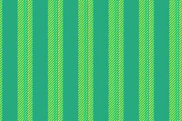 Vorizontal pattern seamless vector, effect lines stripe vertical. Bthnic texture textile fabric background in teal and green colors.