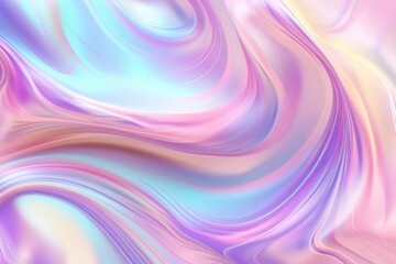 Obraz premium Holographic pastel unicorn marbl pattern backgrounds abstract.