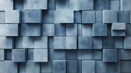 
Steel pattern Geometric square block Wall art design Modern building texture