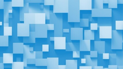 Stop motion animation, corporate blue background with gradient panels, abstract vector background