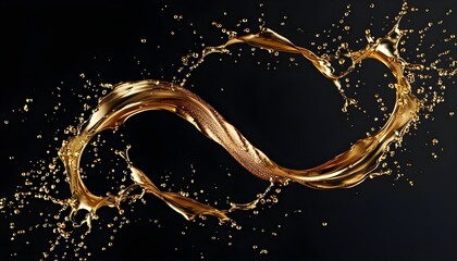 Elegant black backdrop embellished with shimmering gold stars, adding sophistication and sparkle to design projects.