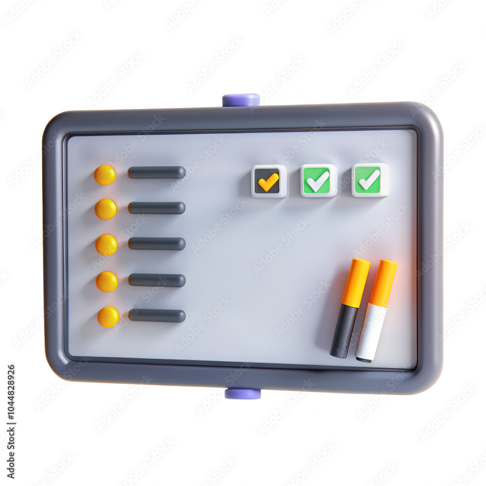 Poster this 3d render showcases a dashboard control panel with toggle switches and markers, ideal for demon