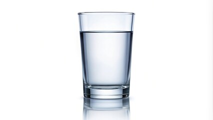Water glass isolated
