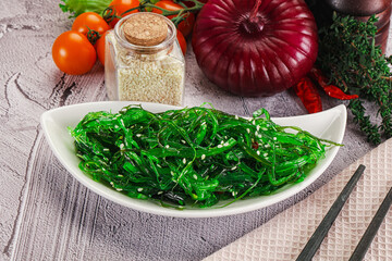 Asian vegan cuisine Chukka salad